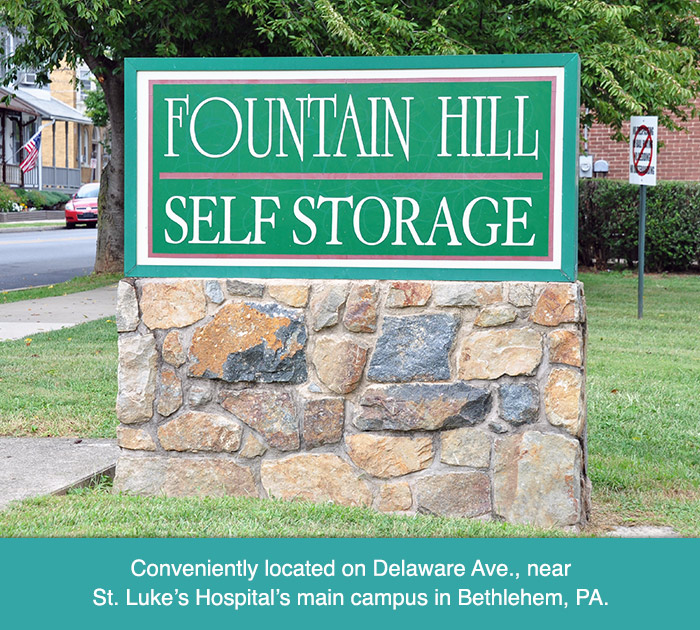  Fountain Hill Self Storage Sign